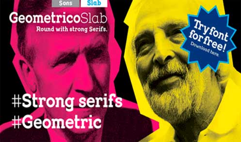 Geometrico Slab Font Family