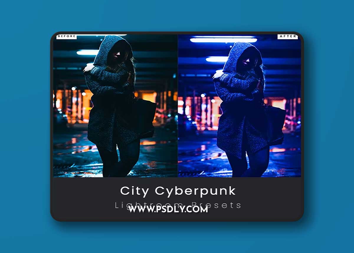 GraphicRiver - City Cyberpunk Lightroom Presets 39235128