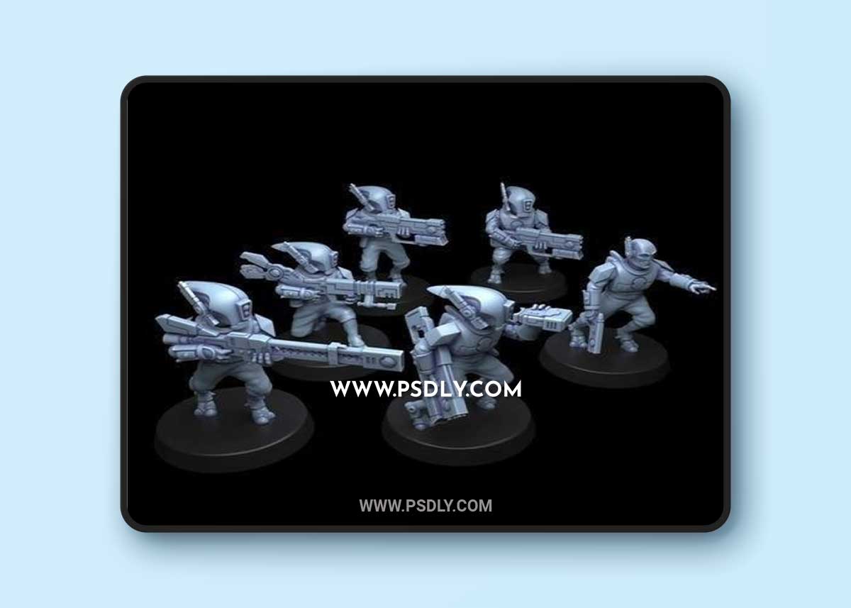Greater Good - Stealth Suits, Scouts 3D Print