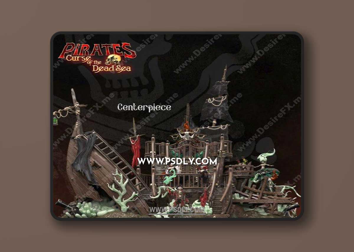 Heroes Infinite - Pirates Curse of the Dead Seas - Centerpiece July 2022 3D