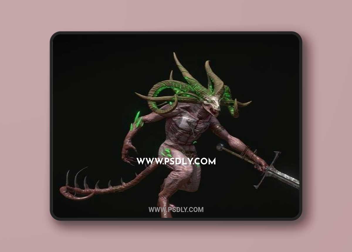 Horned Rat Warhammer 3D Print