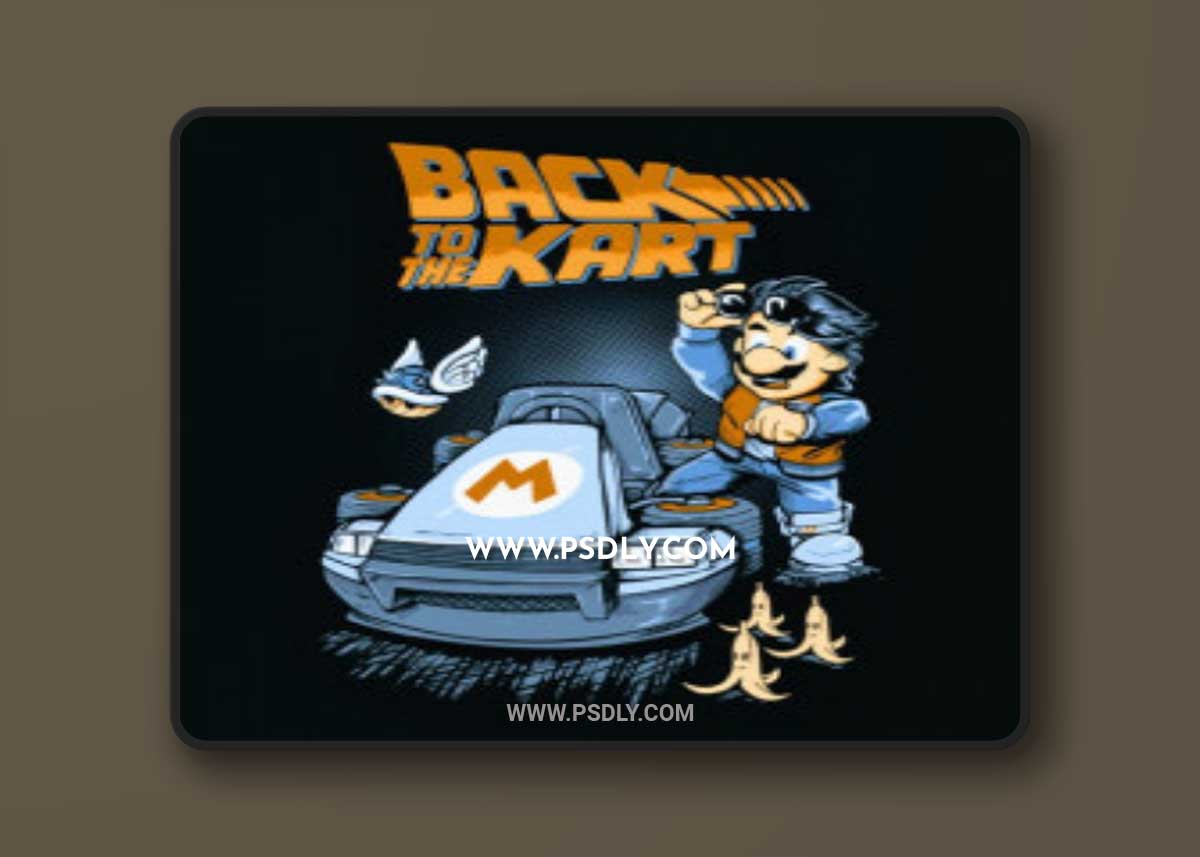 Mario Back To The Kart 3D Print