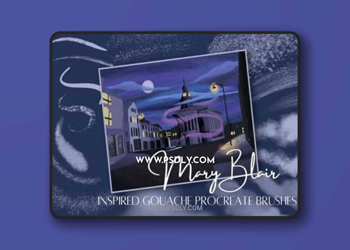 Mary Blair Inspired Gouache Brushes