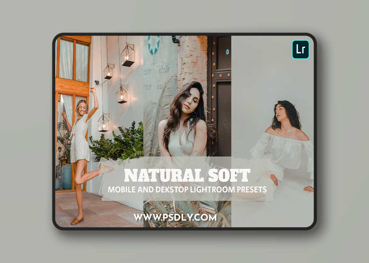 Natural Soft Lightroom Presets Dekstop and Mobile 8U46QUJ