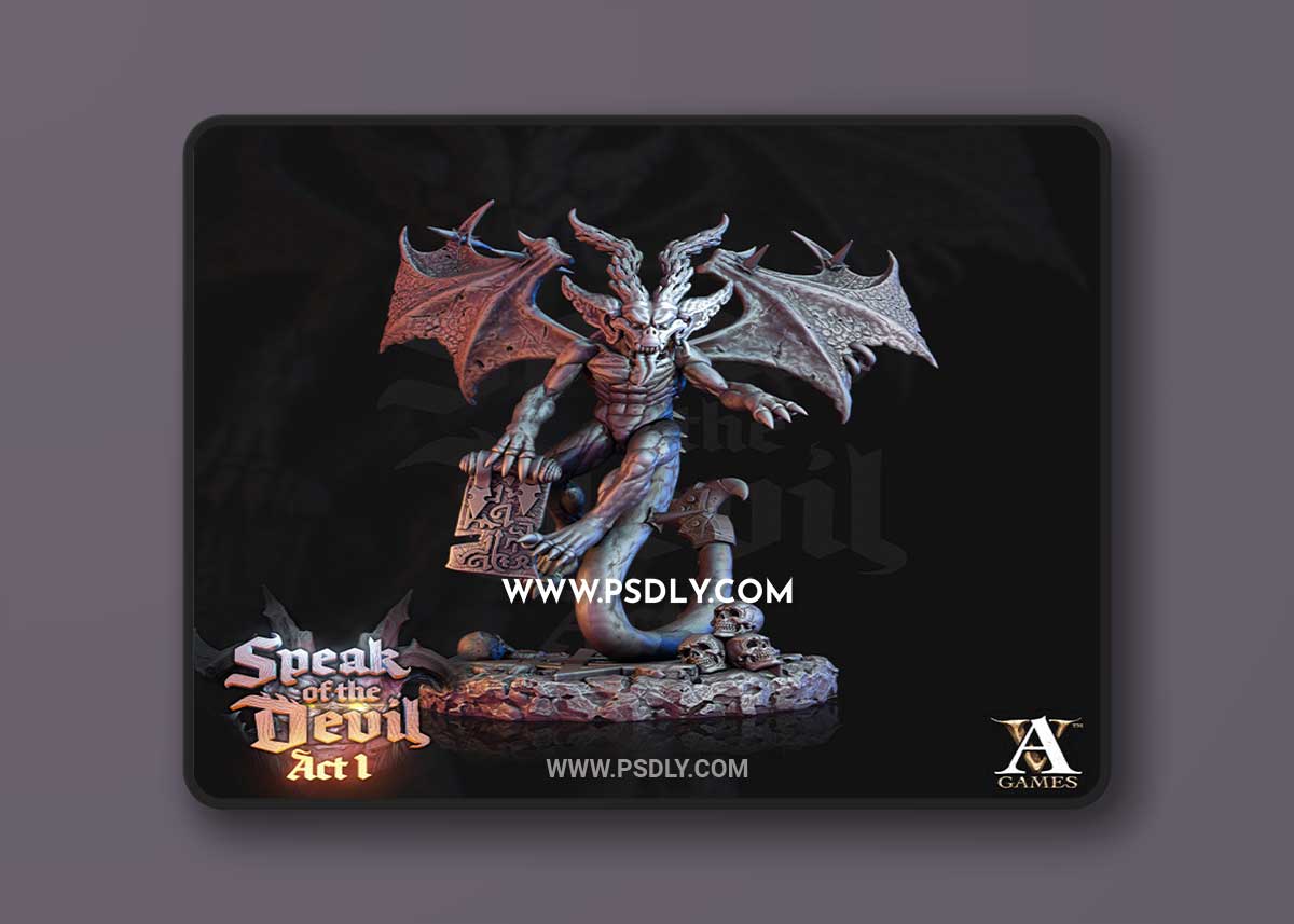 Phlegethian Imps 1 3D Print 3D Model