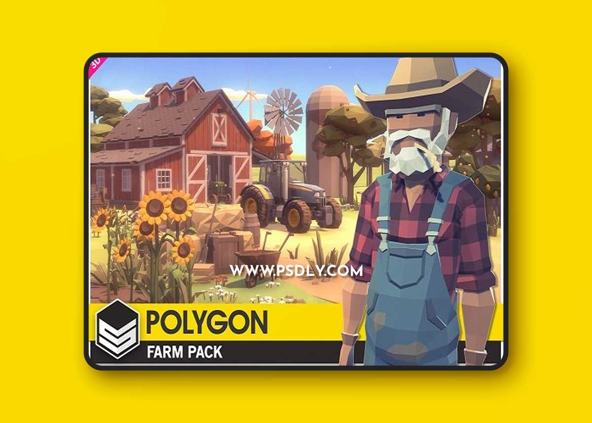 Unity Asset - POLYGON Farm - Low Poly 3D Art by Synty v1.2