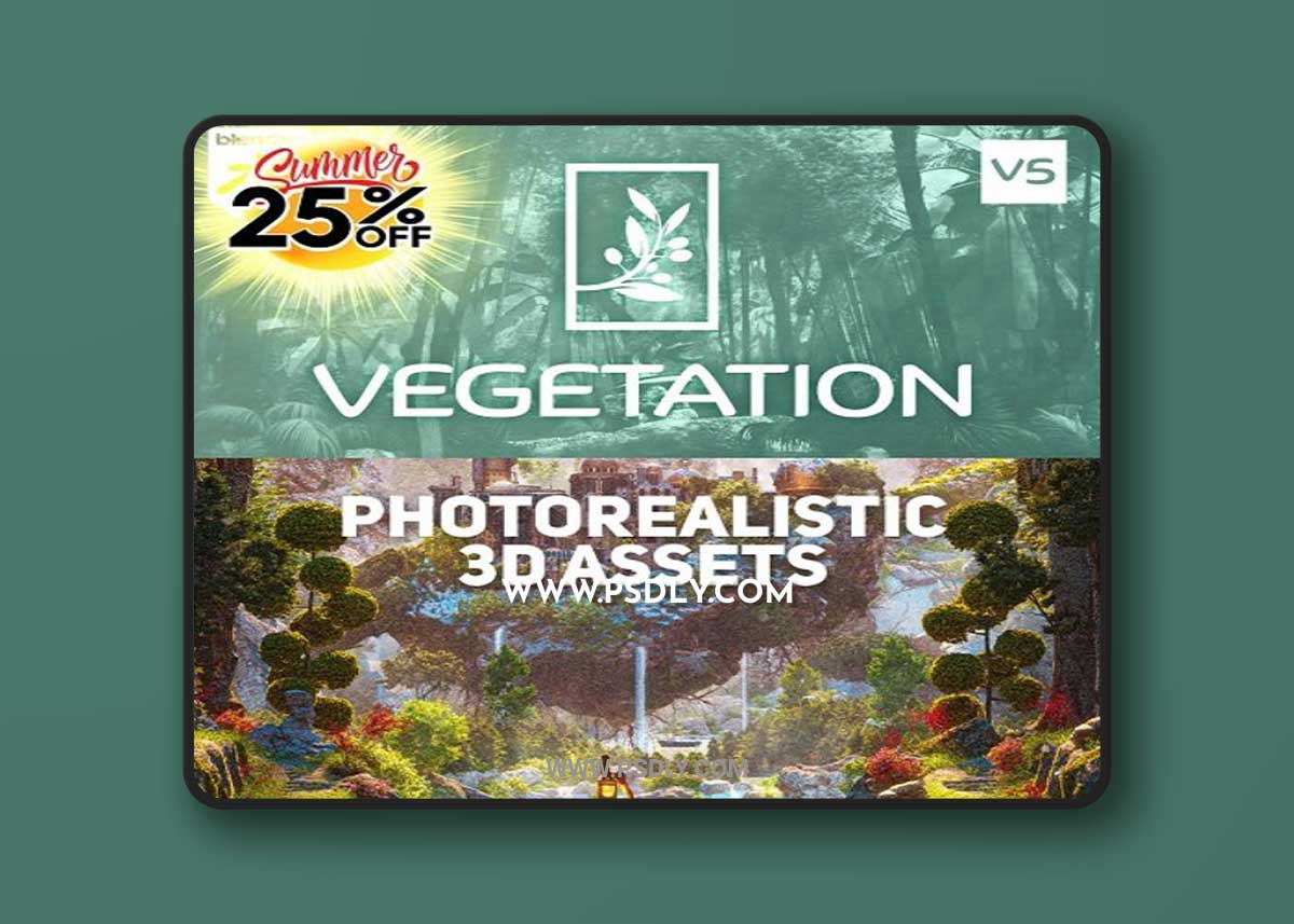 Vegetation Pro 5 [Blender] 3D Model
