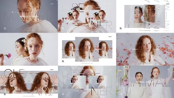Videohive Minimal Clean Fashion Vlog Opener 38987449
