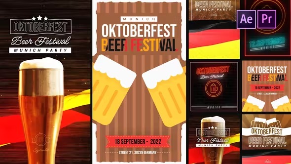 Videohive Oktoberfest Stories Pack 39346472