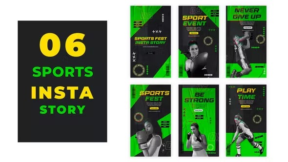 Videohive Sports Fest Instagram Story Template 39216972