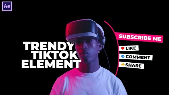 Videohive Trendy TikTok Elements 38970671