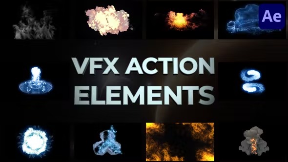 Videohive VFX Action Elements for After Effects 38960043