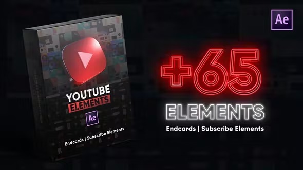 Videohive Youtube Elements Pack 39382900