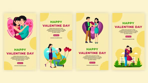Videohive Valentine Lover Instagram Stories Template 39217031