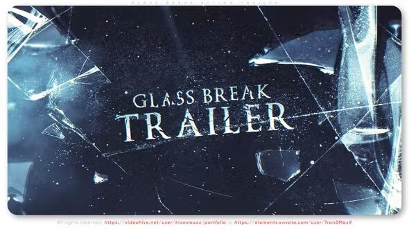 Videohive - Glass Break Action Trailer - 39168133