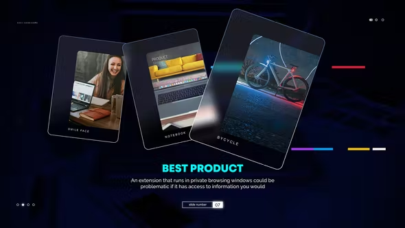 Videohive - 4K Dynamic Glass Box Slideshow - 39127015