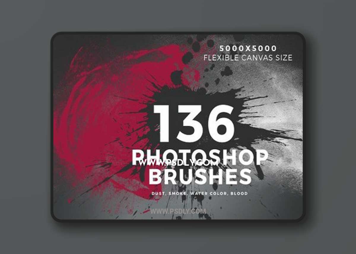 136 Photoshop Brushes