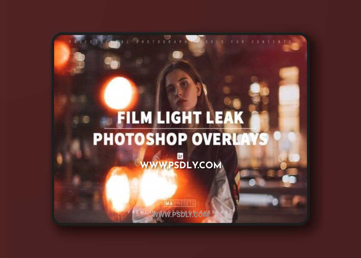 150 FILM LIGHT LEAK OVERLAYS