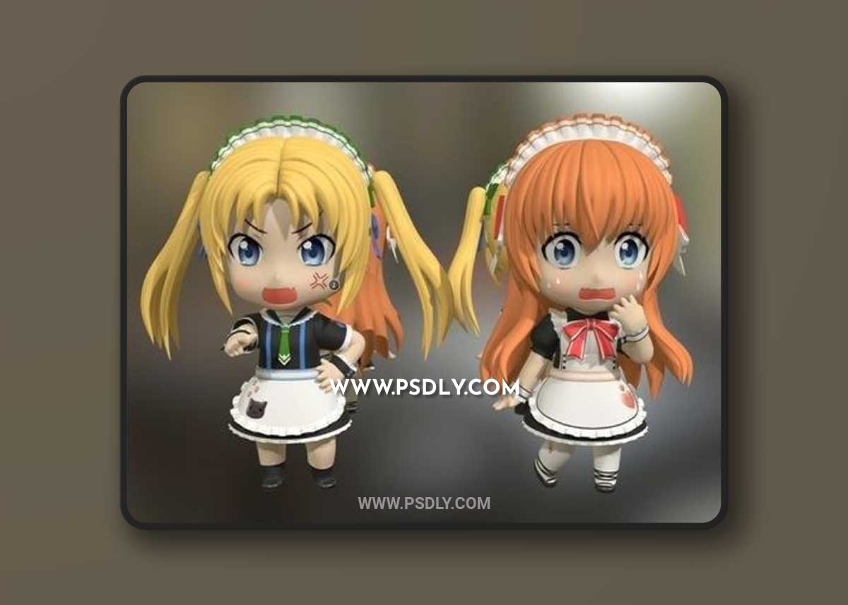 Ai-chan - Kiba-chan 2016 projects 3D Print