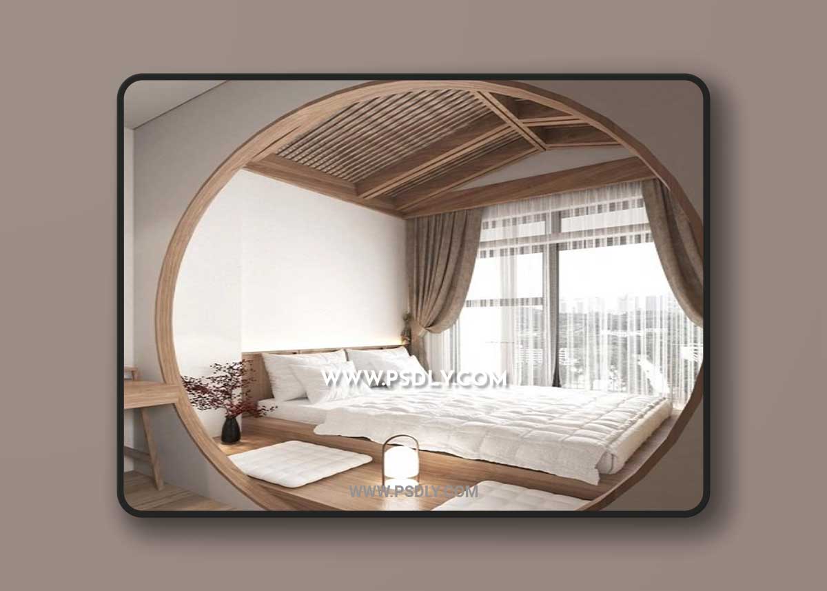 Bedroom Interior Model by Vu Toan 3D Model