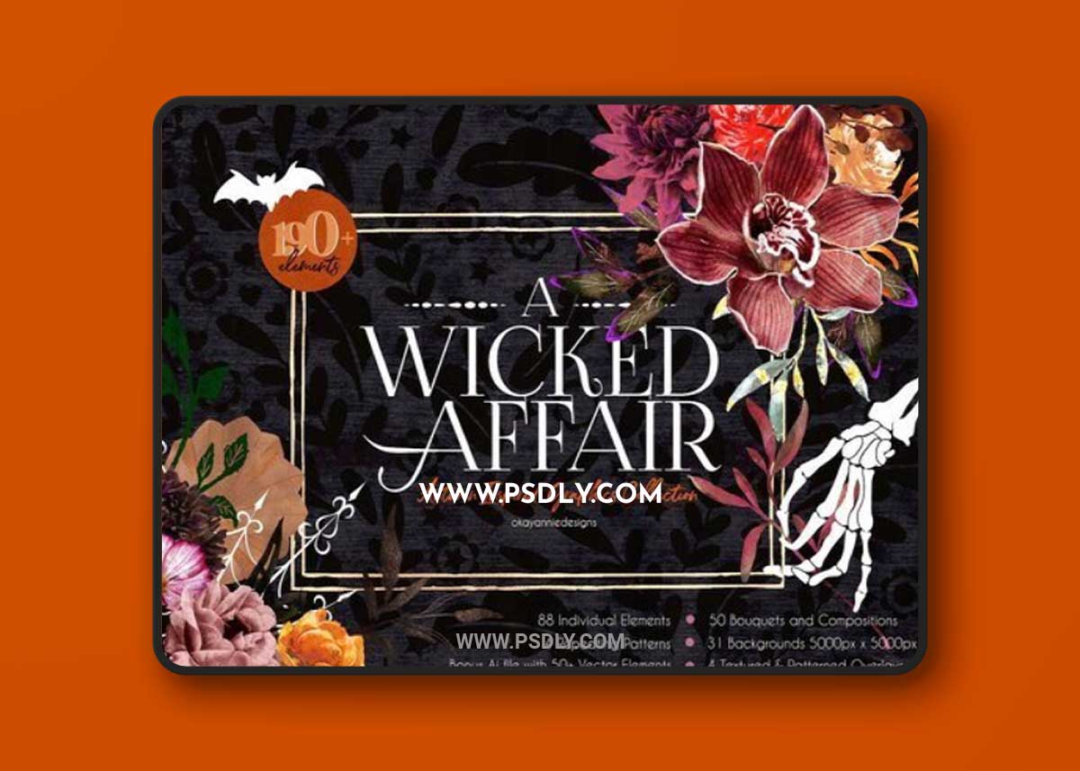 CreativeMarket - A Wicked Affair - Autumn Collection 6598738