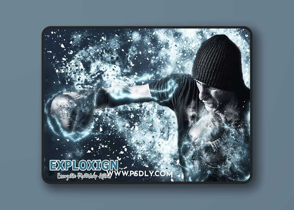 CreativeMarket - ExploXign - Energetic PS Action 7090483