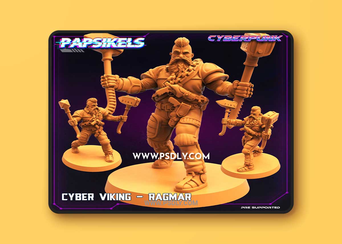 Cyber Viking – Ragmar 3D Print