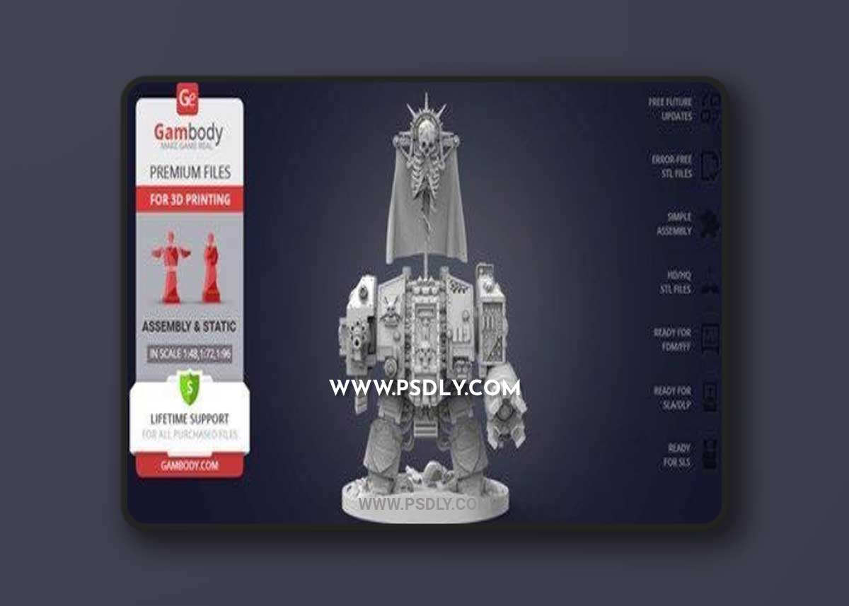 Dreadnought 3D Print