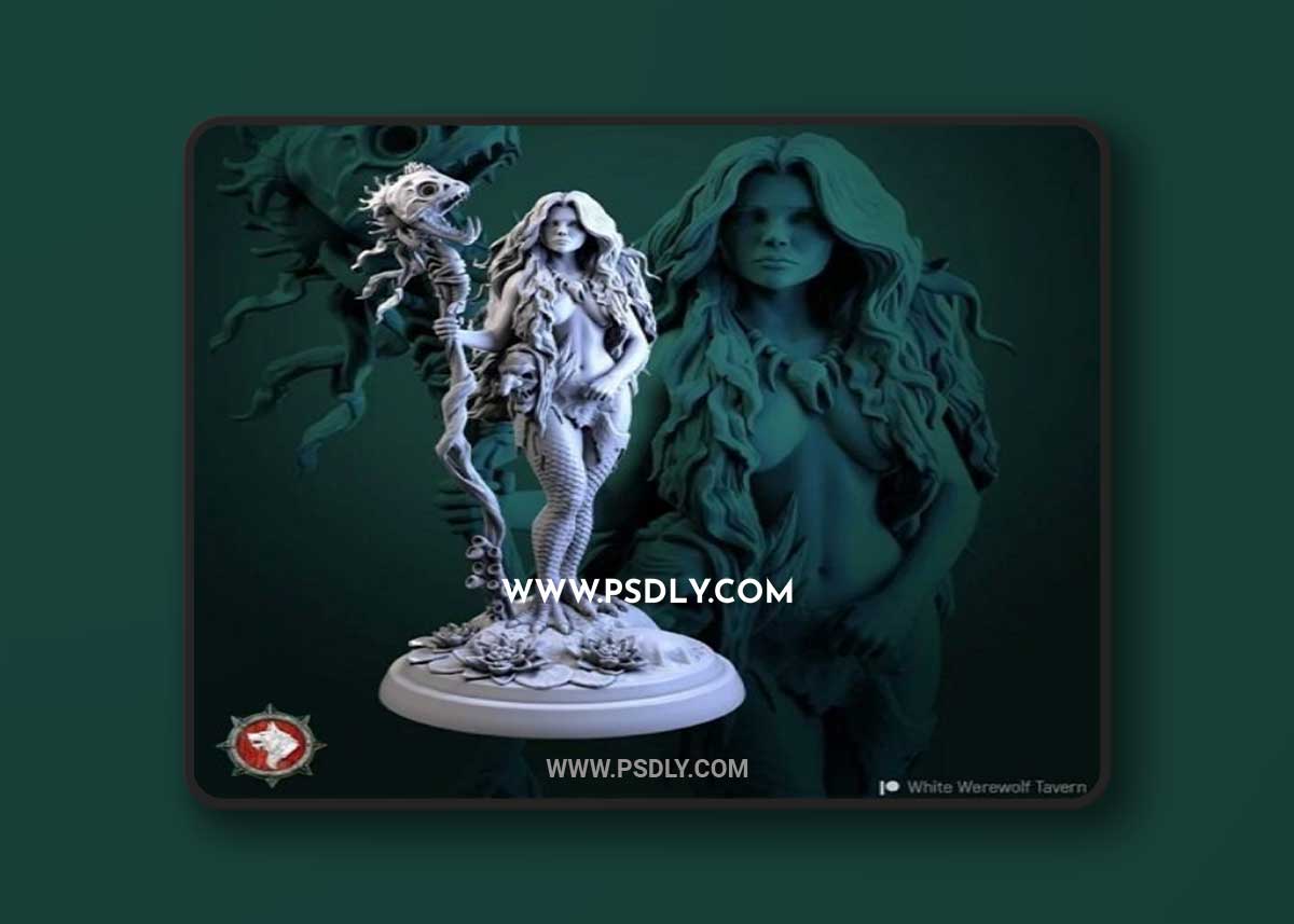 Greta Fish – White Werewolf Tavern – 3d print model