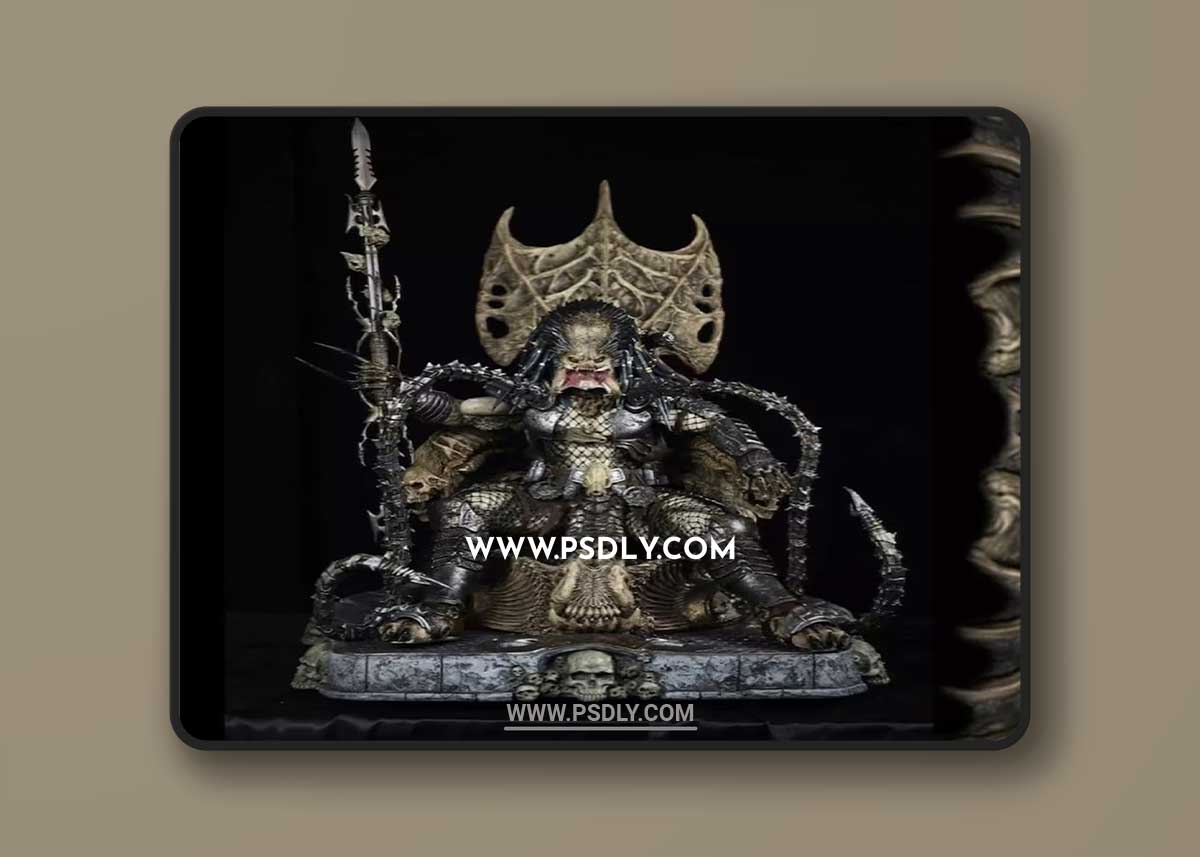 King Predador 3D Print 3D Model