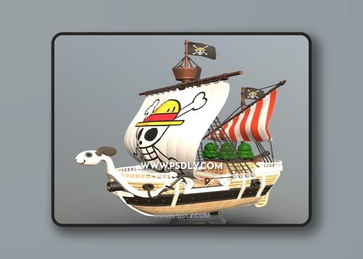 One Piece - Going Merry 3D Print