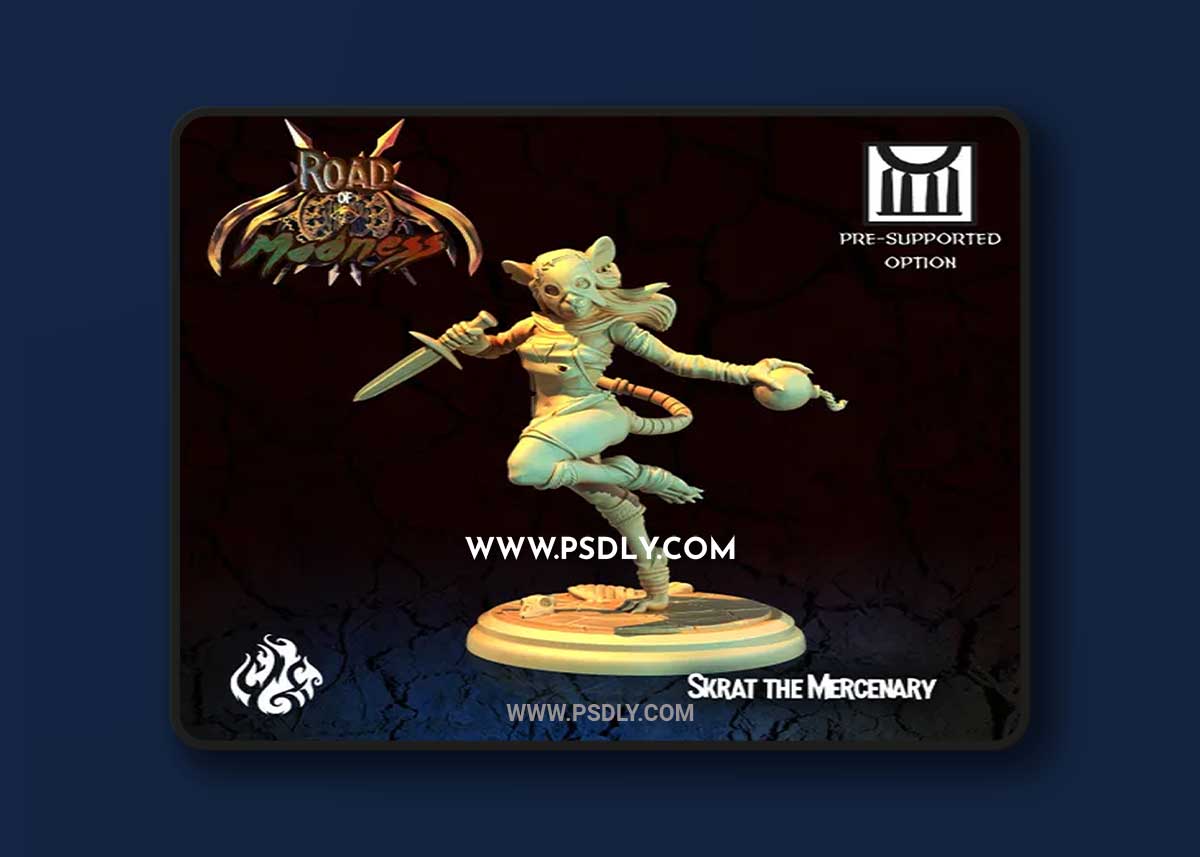 Skrat the Mercenary 3D Print