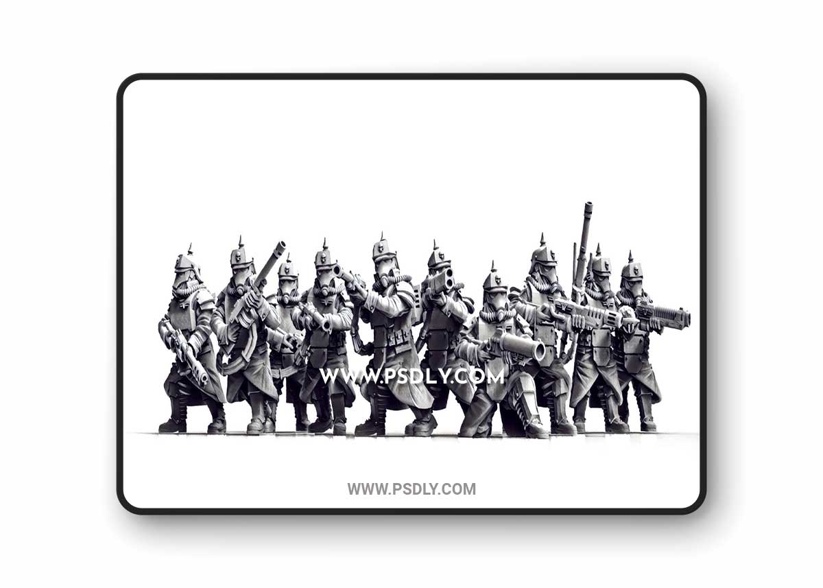 The Makers Cult - Valour Korps - Shock Cavalry 3D Print