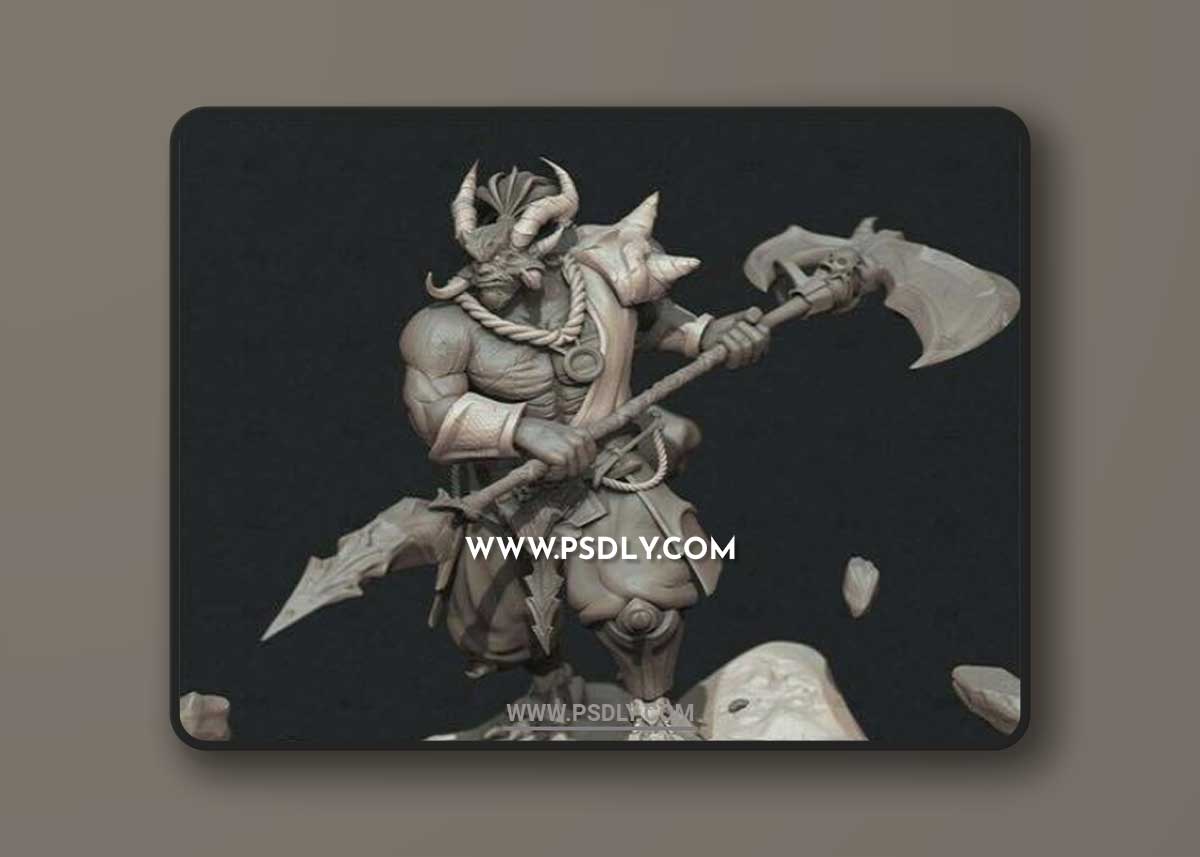 The Rage God – Dark Gods 3D Print