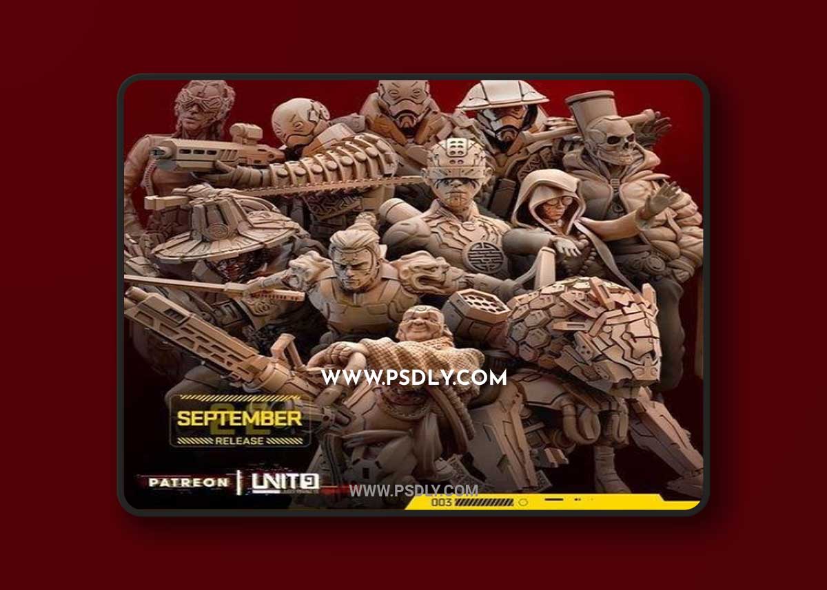 Unit9 - Open Post September 2022 3D Print