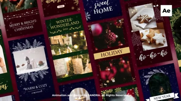 Videohive Christmas Instagram Stories 39785990