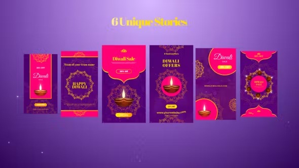 Videohive Diwali Instagram Stories 39887298
