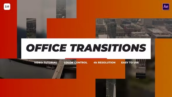 Videohive Office Transitions After Effects 2.0 39586320