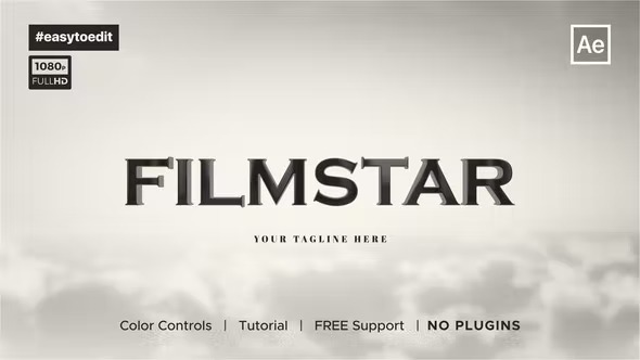 Videohive Retro Logo Reveal 39537315