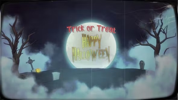 Videohive Stylized Halloween Slideshow 39614927