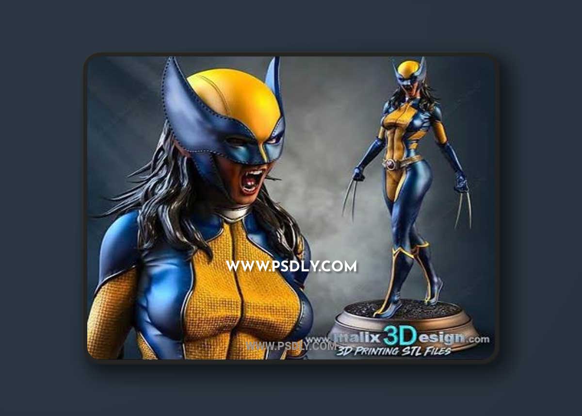 X23 Laura Kinney – Marvel comics 3D Print
