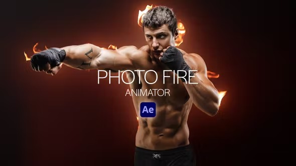 Videohive Photo Fire Animator 37939687