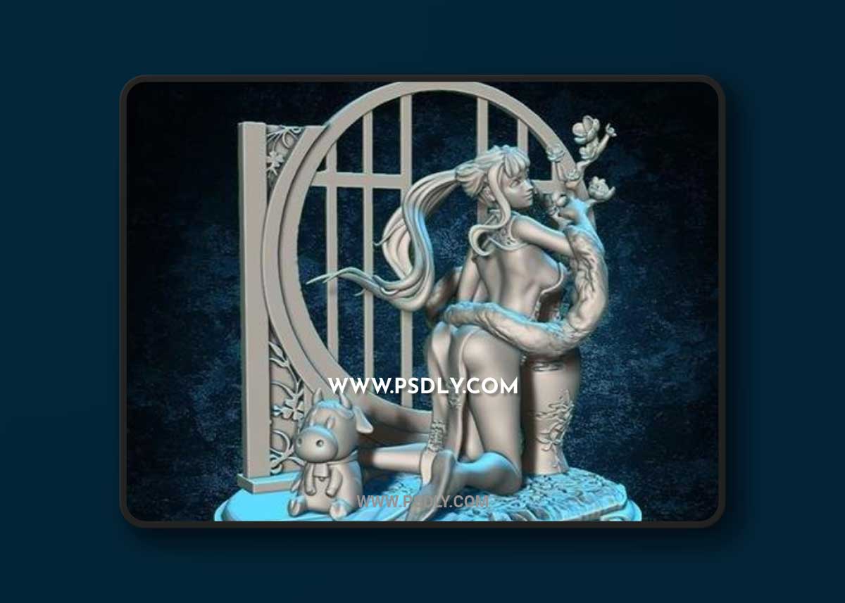 sexy Guild mate series no.3 lunar new year 3D Print