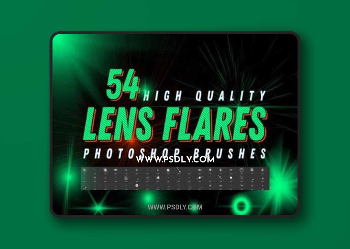 100+ Lens Flares Brushes for Photoshop