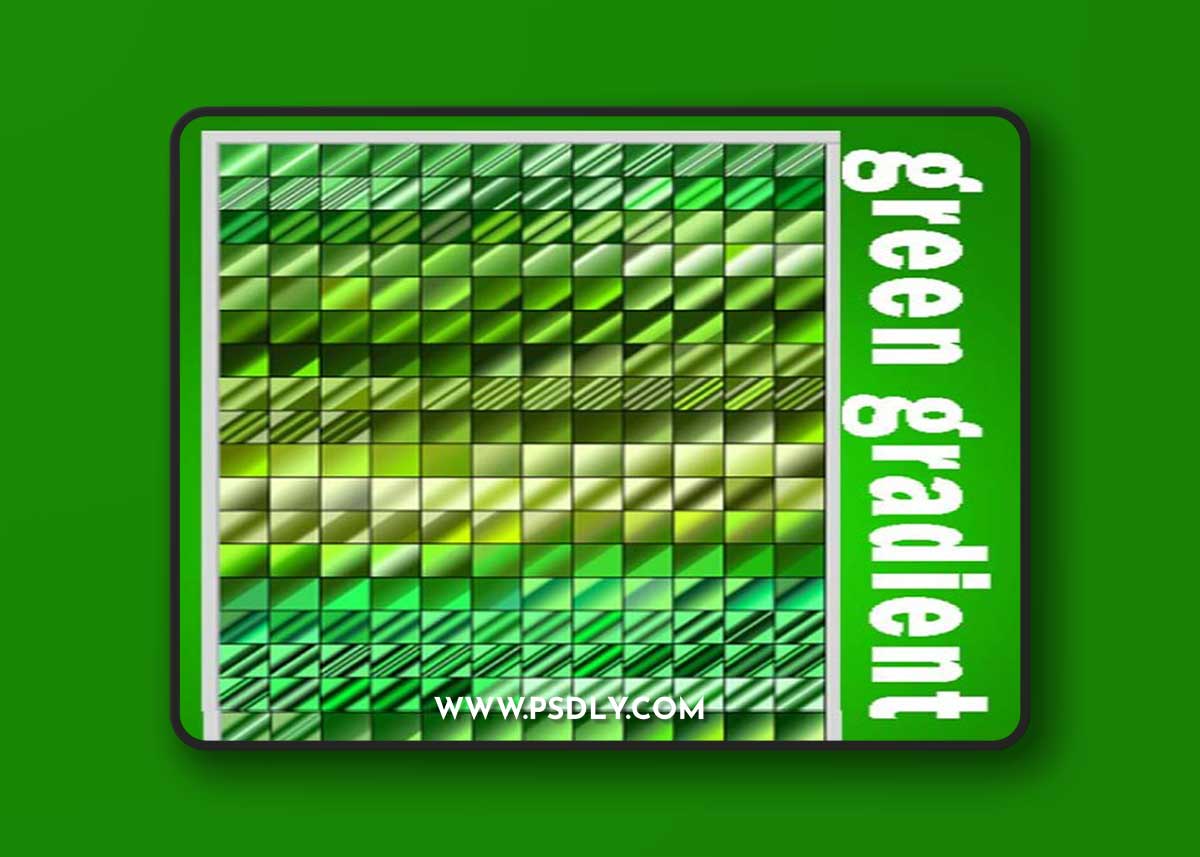 250+ Green Gradients for Photoshop
