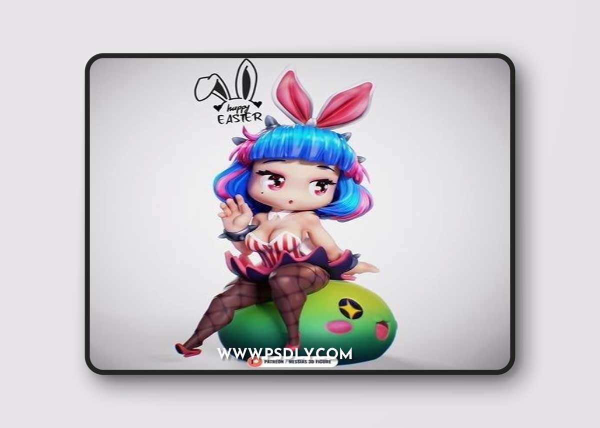 Bunny Girl Maple Story 3D Print