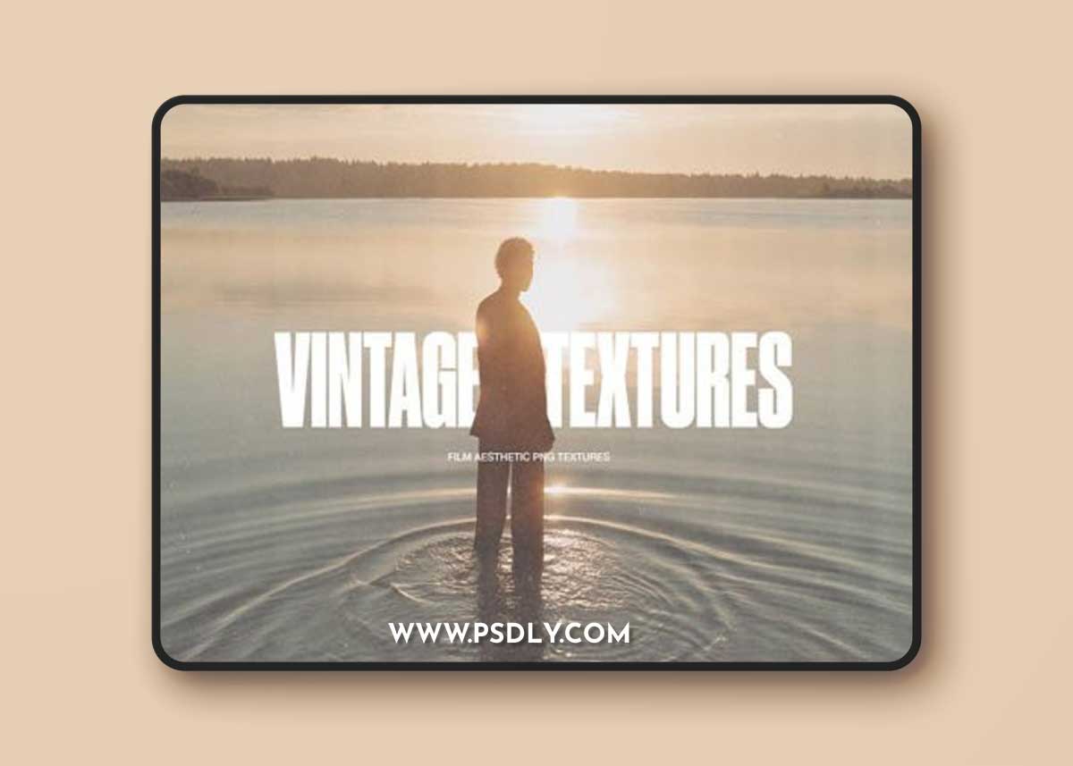 CM - 20 Film Vintage Overlays for Photoshop