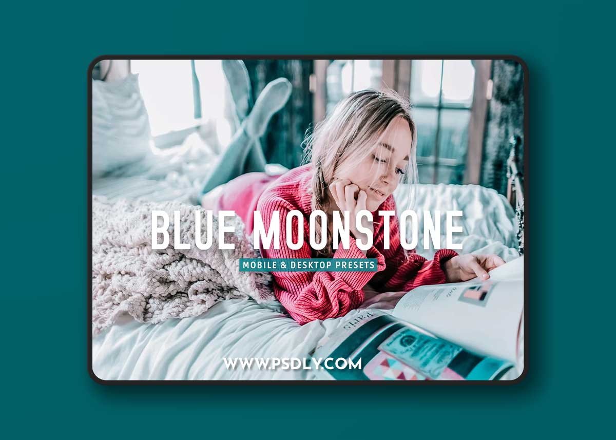 CreativeMarket - Blue Moonstone Pro Lightroom Presets 10277027