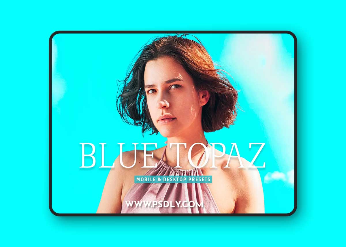 CreativeMarket - Blue Topaz Pro Lightroom Presets 10277028