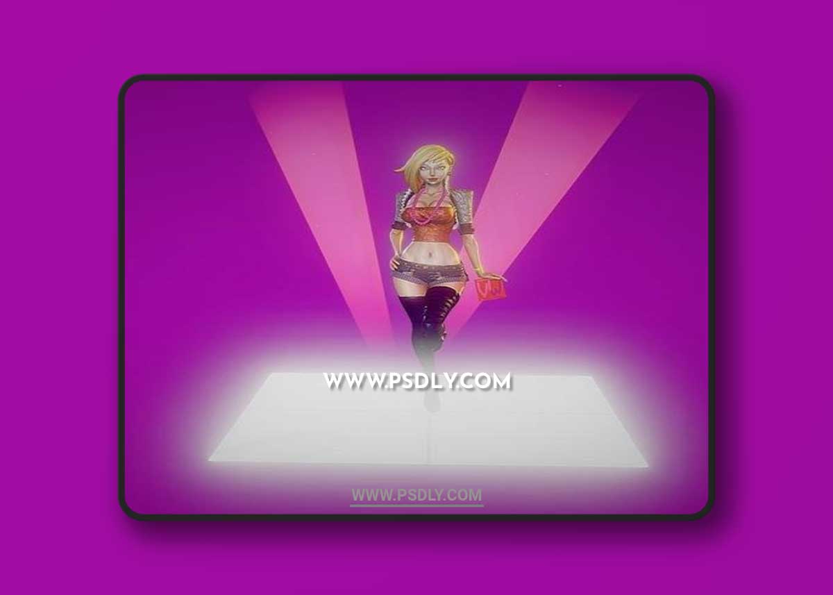 Discovery in Pink and Sculpt January - Punk 3D Print